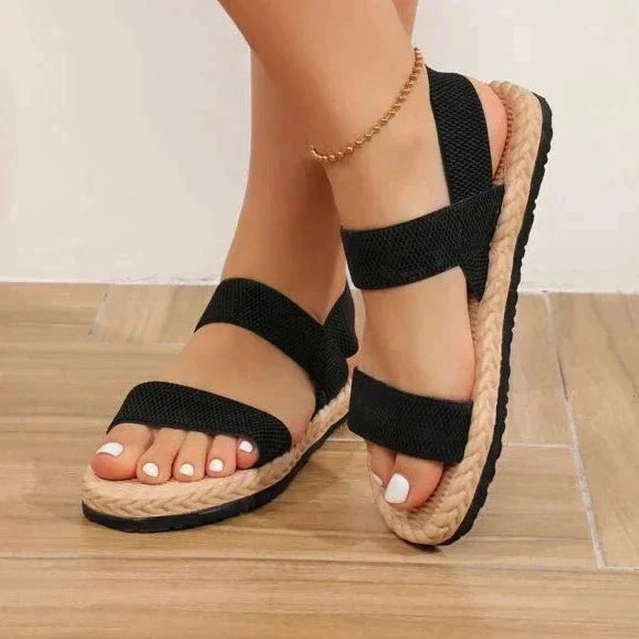 Drune | Stilvolle Gewebte Sandalen