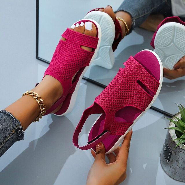 Drune | Sandalen Frauen Ergonomisch Sport Walking Sommerschuhe