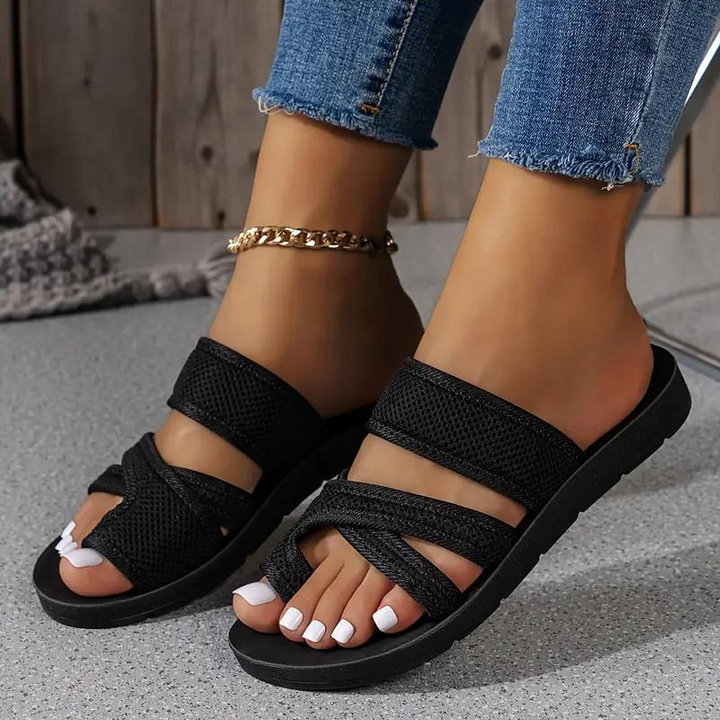 Drune | Sandalen Leichtgewicht Slip On Pantoletten Sommerschuhe