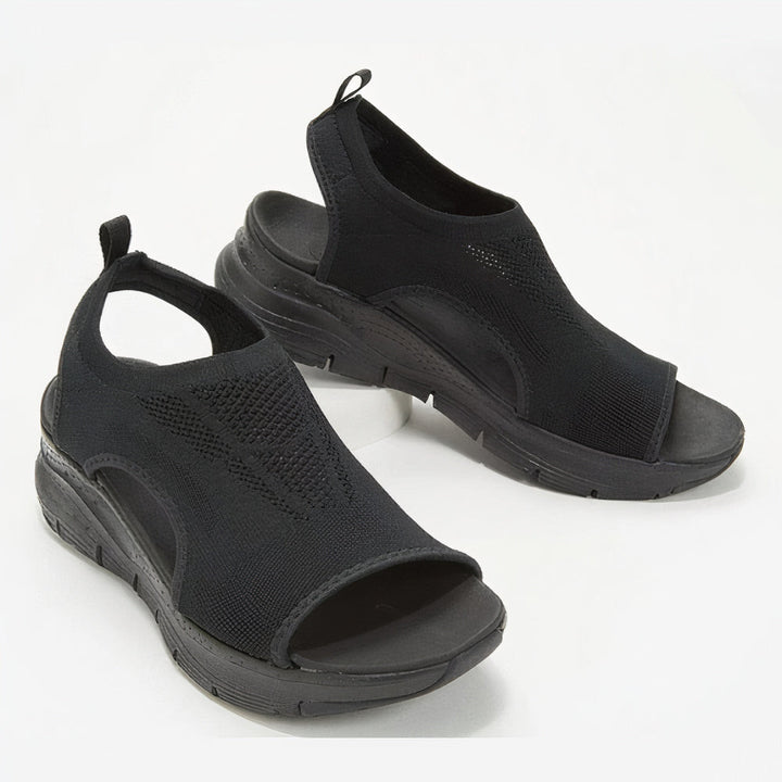 Drune | Sandalen Mesh Slip on Sportsandalen Damenschuhe