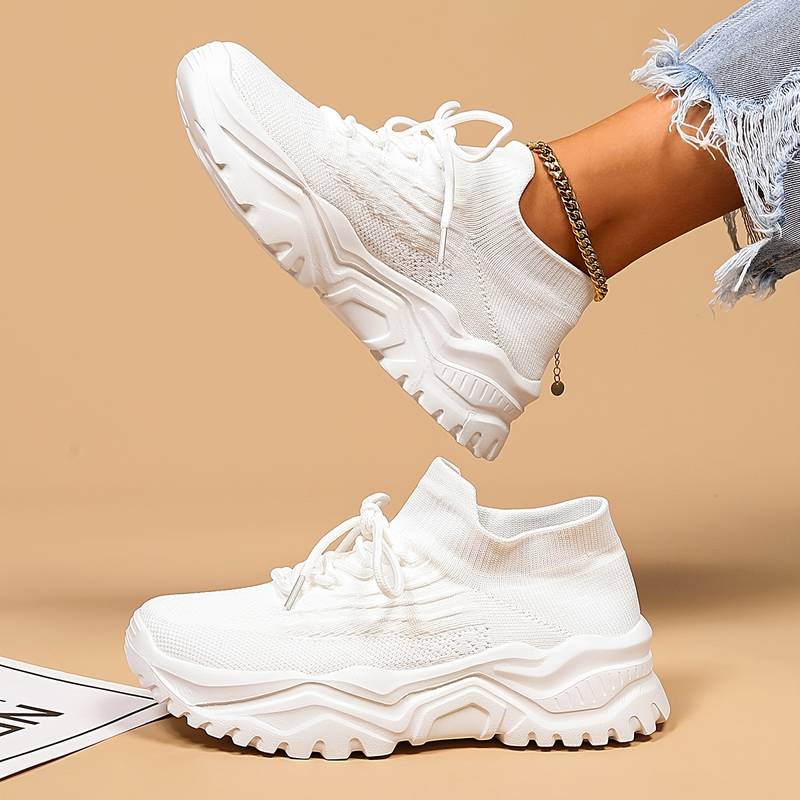 Orthopädische Sportschuhe | Chunky | Mesh | Slip-on Sneaker | Sportschuhe für Frauen Drune