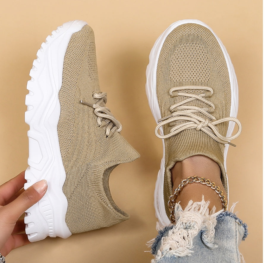 Orthopädische Sportschuhe | Chunky | Mesh | Slip-on Sneaker | Sportschuhe für Frauen Drune