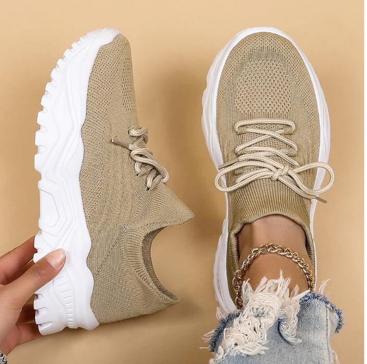 Orthopädische Sportschuhe | Chunky | Mesh | Slip-on Sneaker | Sportschuhe für Frauen Drune