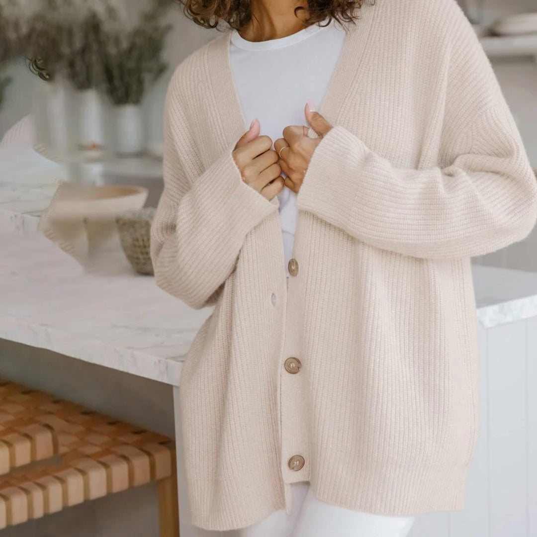 Drune | Oversized Cardigan für Damen mit luxuriösem Komfort