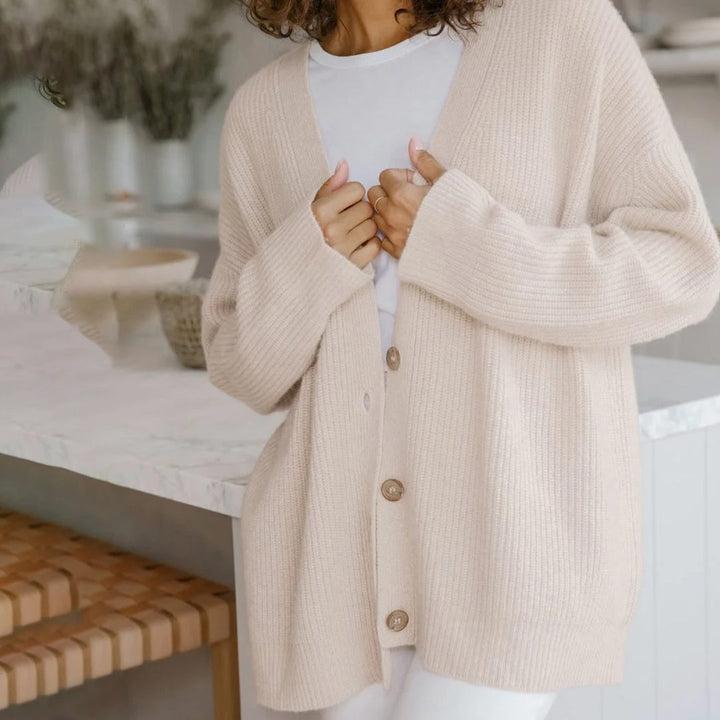 Drune | Oversized Cardigan für Damen mit luxuriösem Komfort
