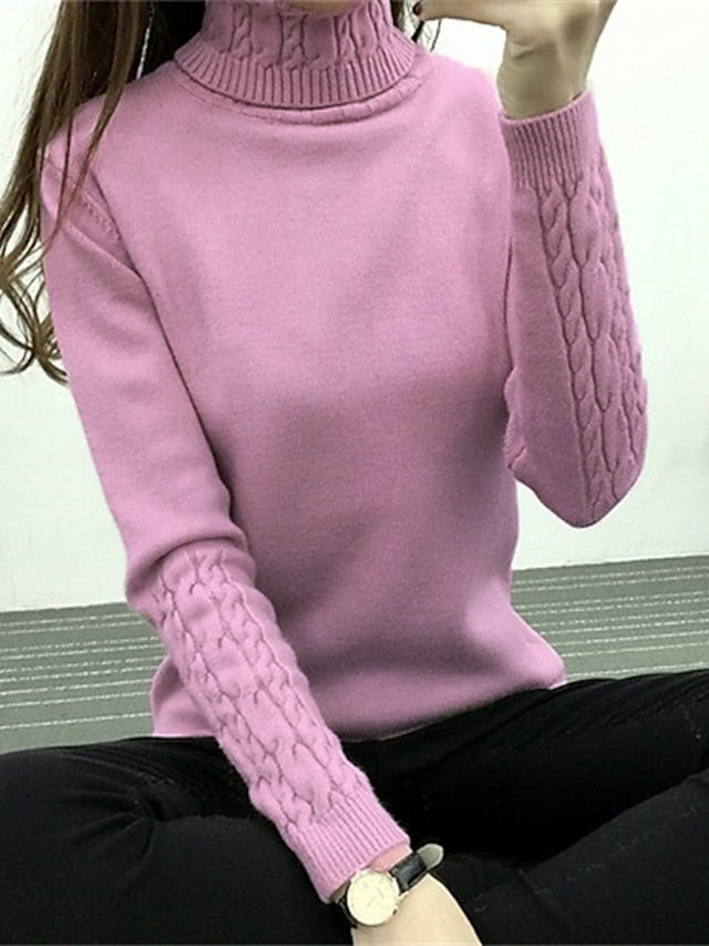 Drune - Elegant Chic Strickpullover mit Zopfmuster