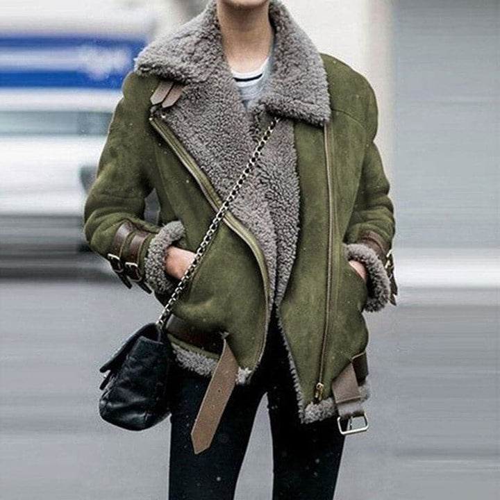 Drune | Hochwertige Wildlederjacke mit Futter aus Kunstleder