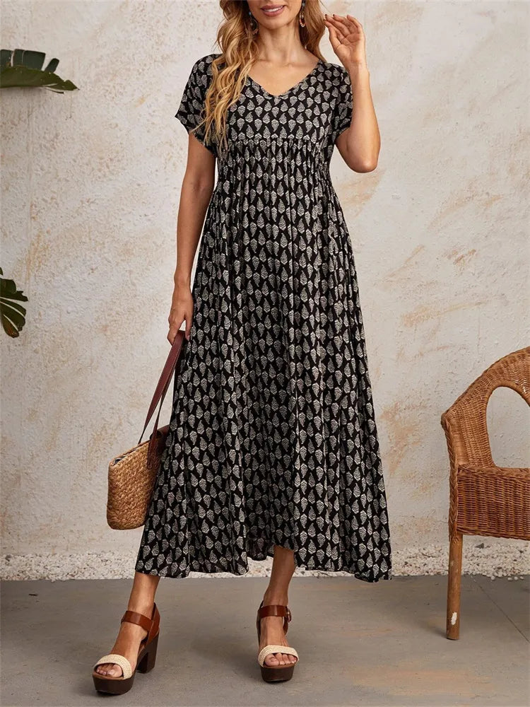 Drune | Geräumig, Lässiges Vintage-Kleid