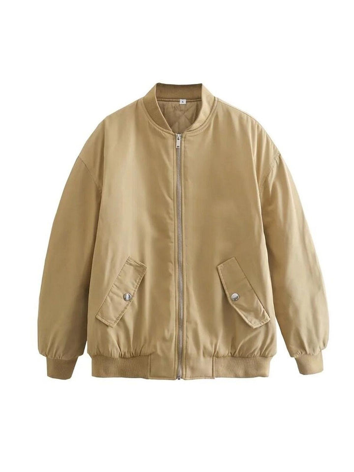 Drune | Übergroße Tweed Bomberjacke Für Frauen Herbst/winter
