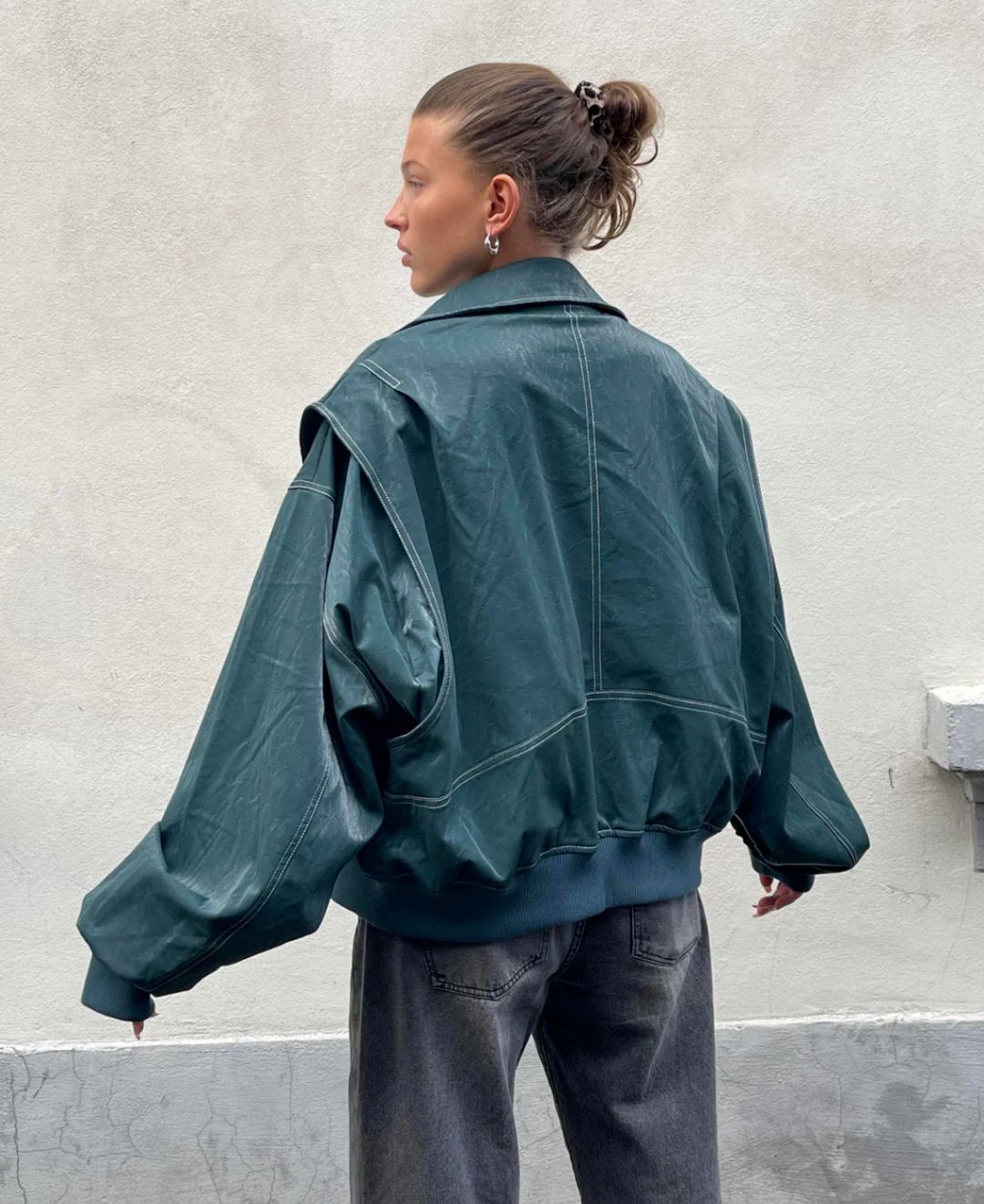 Drune | BomberJacke Damen BomberJacke mit Reißverschluss für Den Herbst