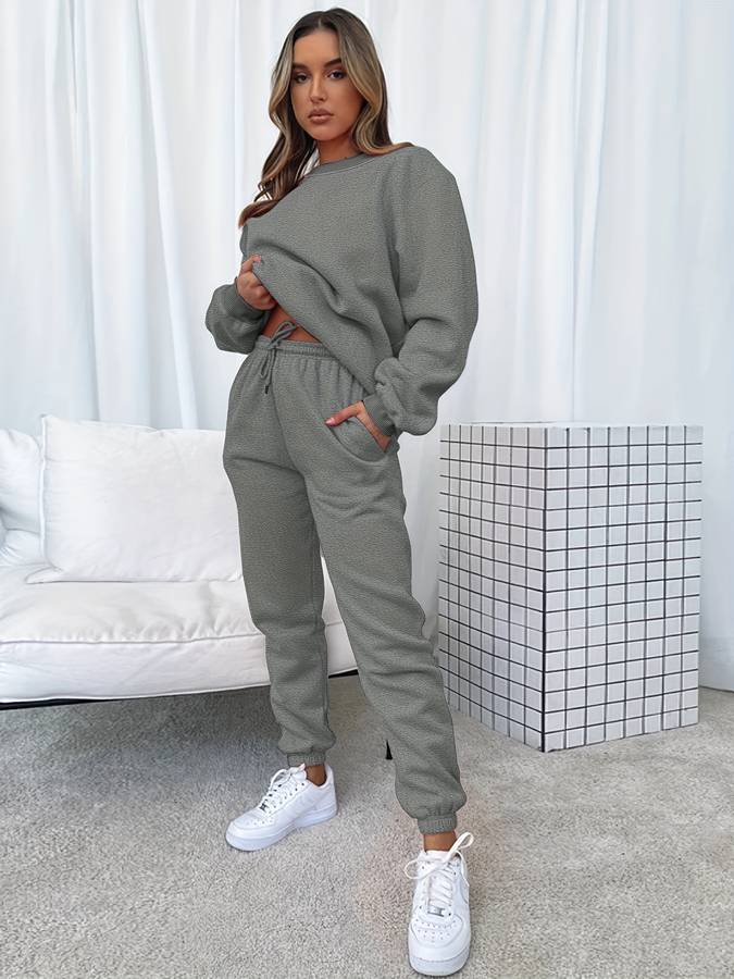 Drune | Oversized Damen-Sweat-Set