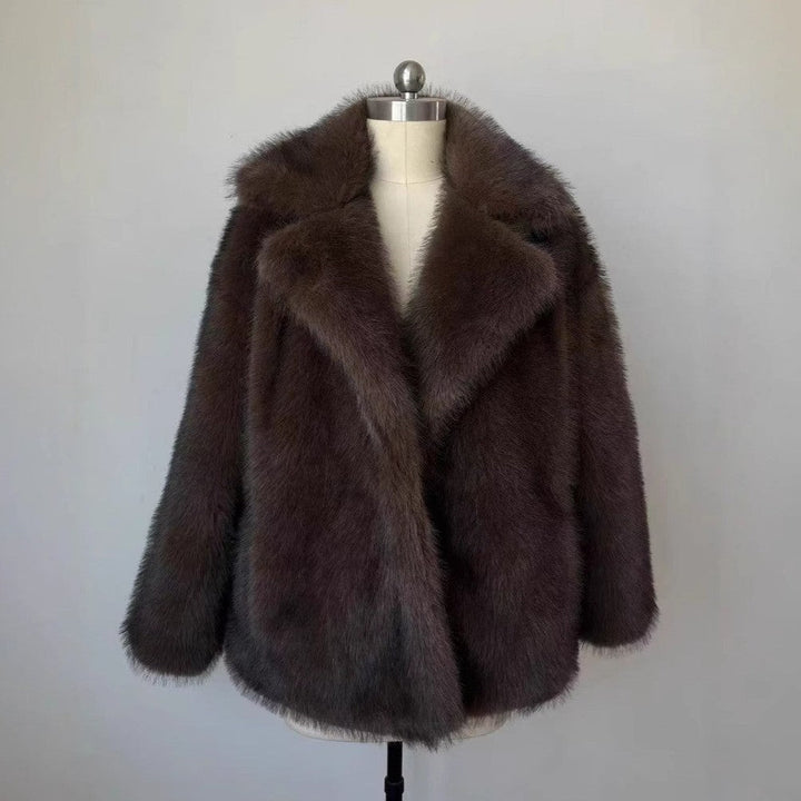 Drune | Kunstpelzmantel - Luxuriöse Wärme mit elegantem Design