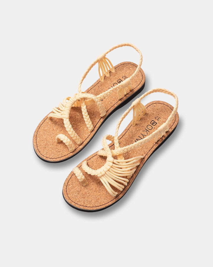 Drune | Damen Bunte Strandsandalen