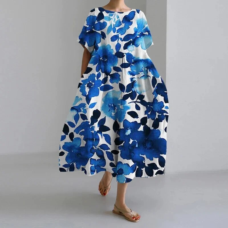 Drune | Boho-Blumenkleid