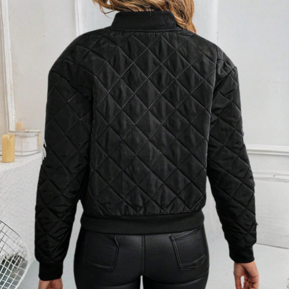 Drune | Moderne Herbstjacke mit Reißverschluss für Damen