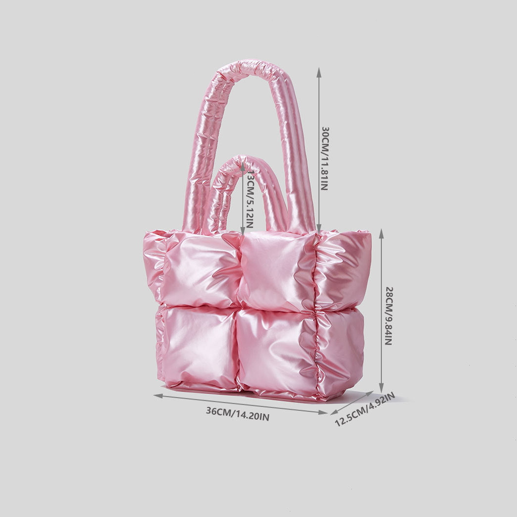 Drune | Puffer Schultertasche