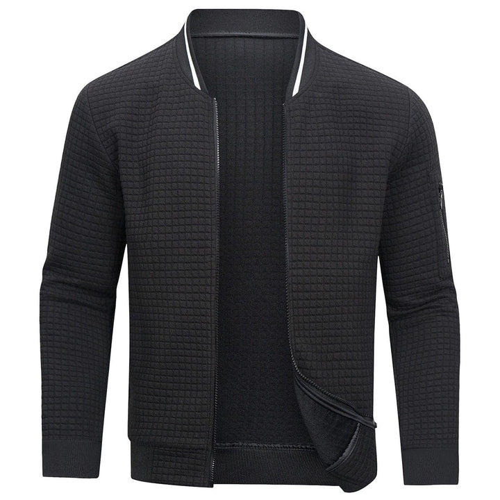 Drune | Moderner gemütlicher Halbreißverschluss-Pullover im zeitgenössischen Stil