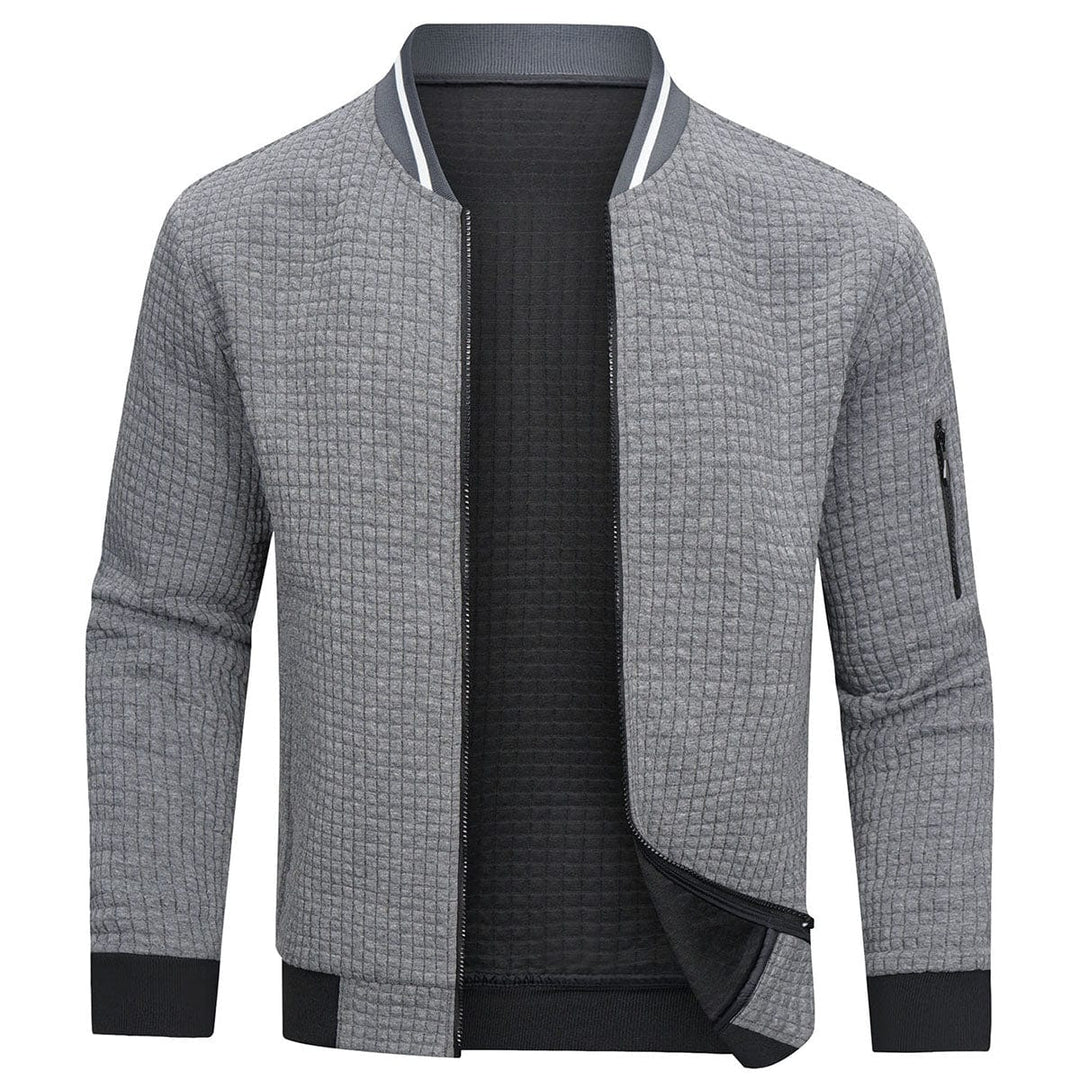 Drune | Moderner gemütlicher Halbreißverschluss-Pullover im zeitgenössischen Stil