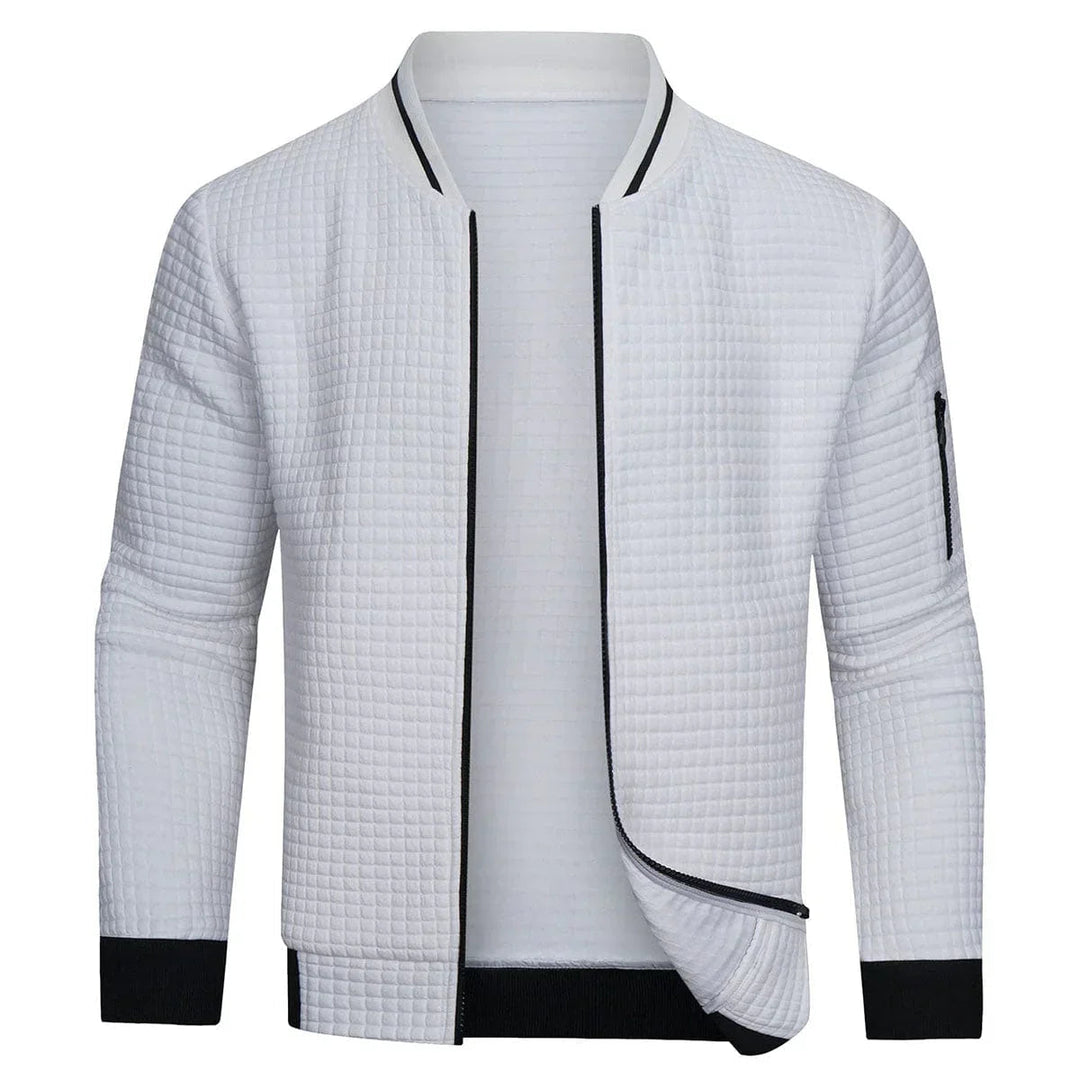 Drune | Moderner gemütlicher Halbreißverschluss-Pullover im zeitgenössischen Stil