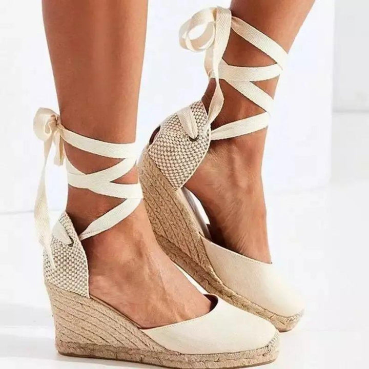 Drune | Einzelknopf Riemen, Seilstoff Sohle Espadrilles