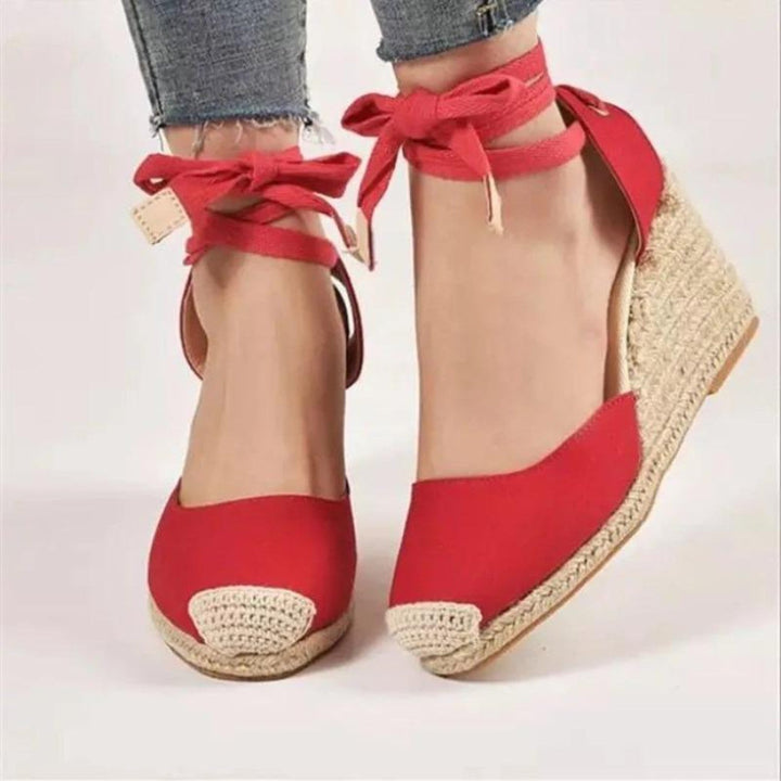 Drune | Einzelknopf Riemen, Seilstoff Sohle Espadrilles