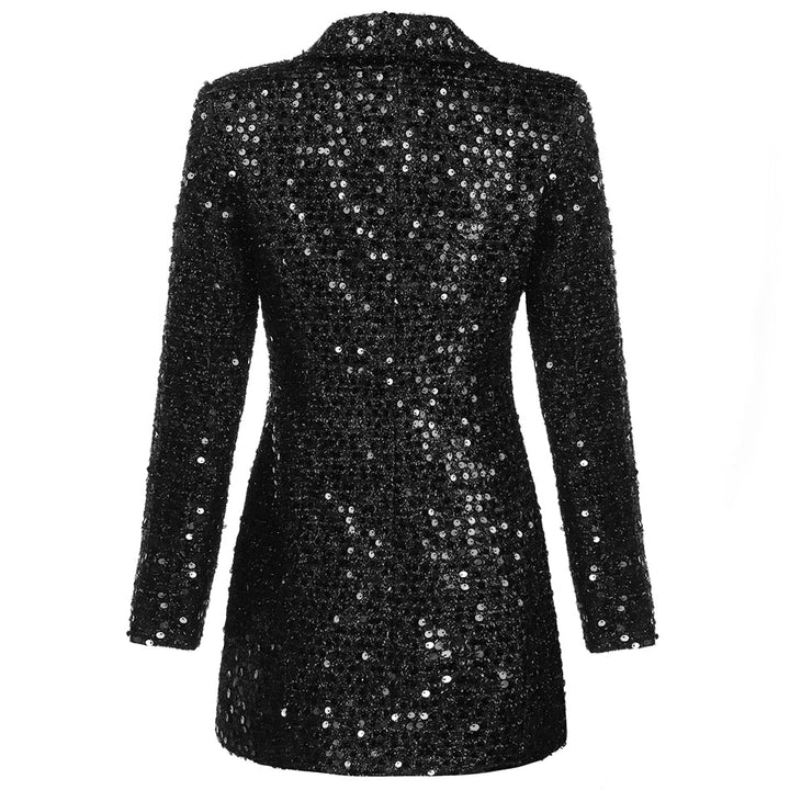 Drune | Blazer Kleid Glitzer