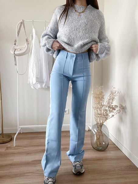 Drune | Gerade Hose mit Hoher Taille