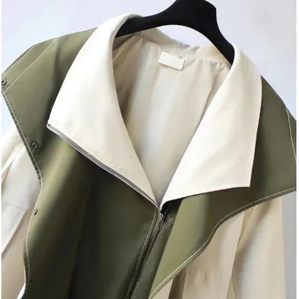 Drune | Jacke mit Kapuze Übergröße Herbstjacke Damenjacke