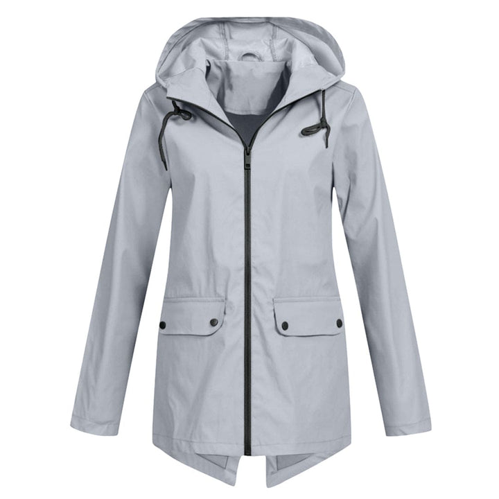 Drune | Jacke Winddichter Damenjacke mit Kapuze und Halb Langer Passform für Den Herbst