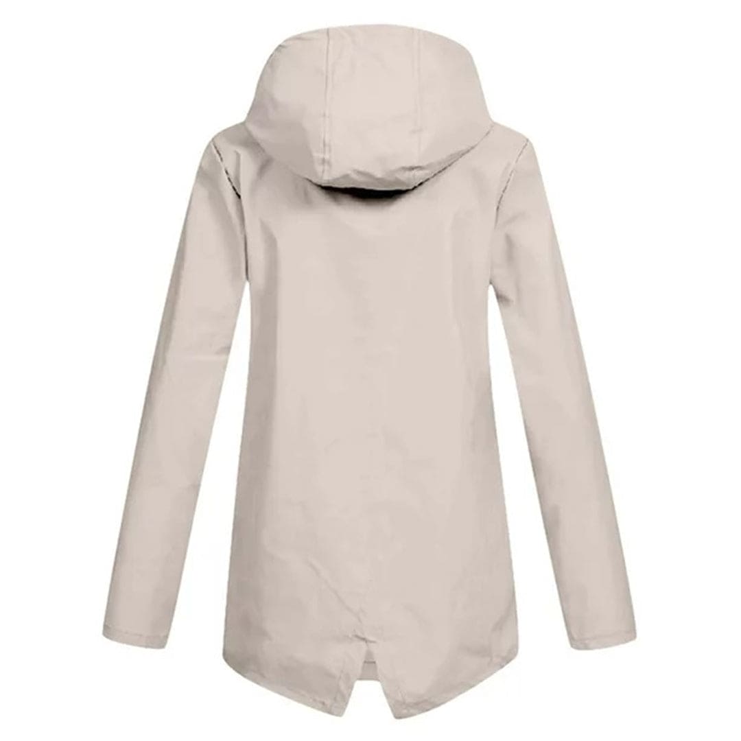 Drune | Jacke Winddichter Damenjacke mit Kapuze und Halb Langer Passform für Den Herbst