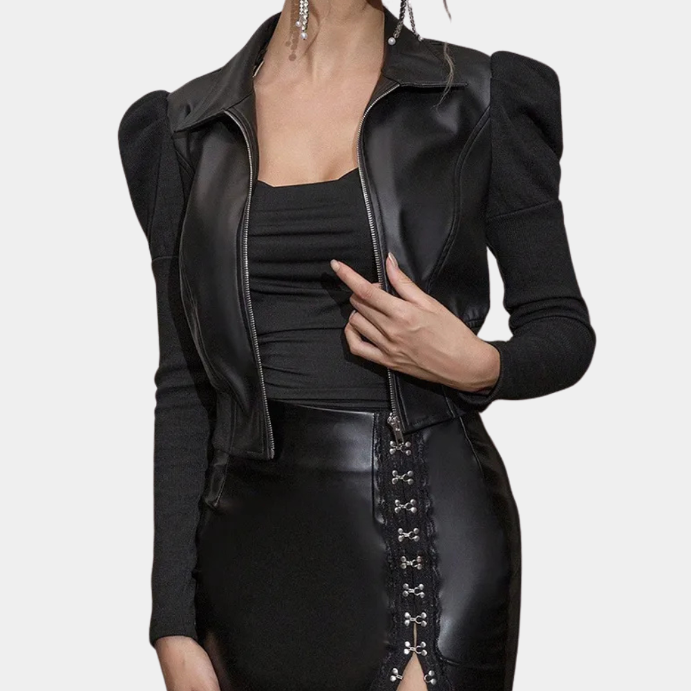 Drune | Stilvolle Abgeschnittene Herbstjacke für Damen