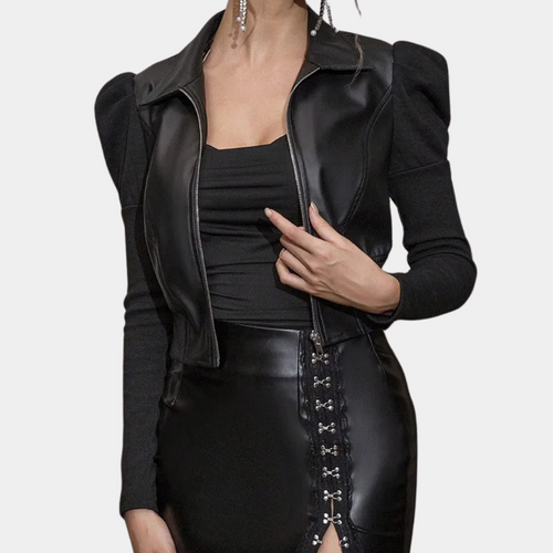 Drune | Stilvolle Abgeschnittene Herbstjacke für Damen