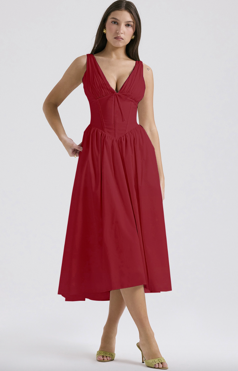 Drune | Abendkleid mit klassischer Silhouette Für Frauen