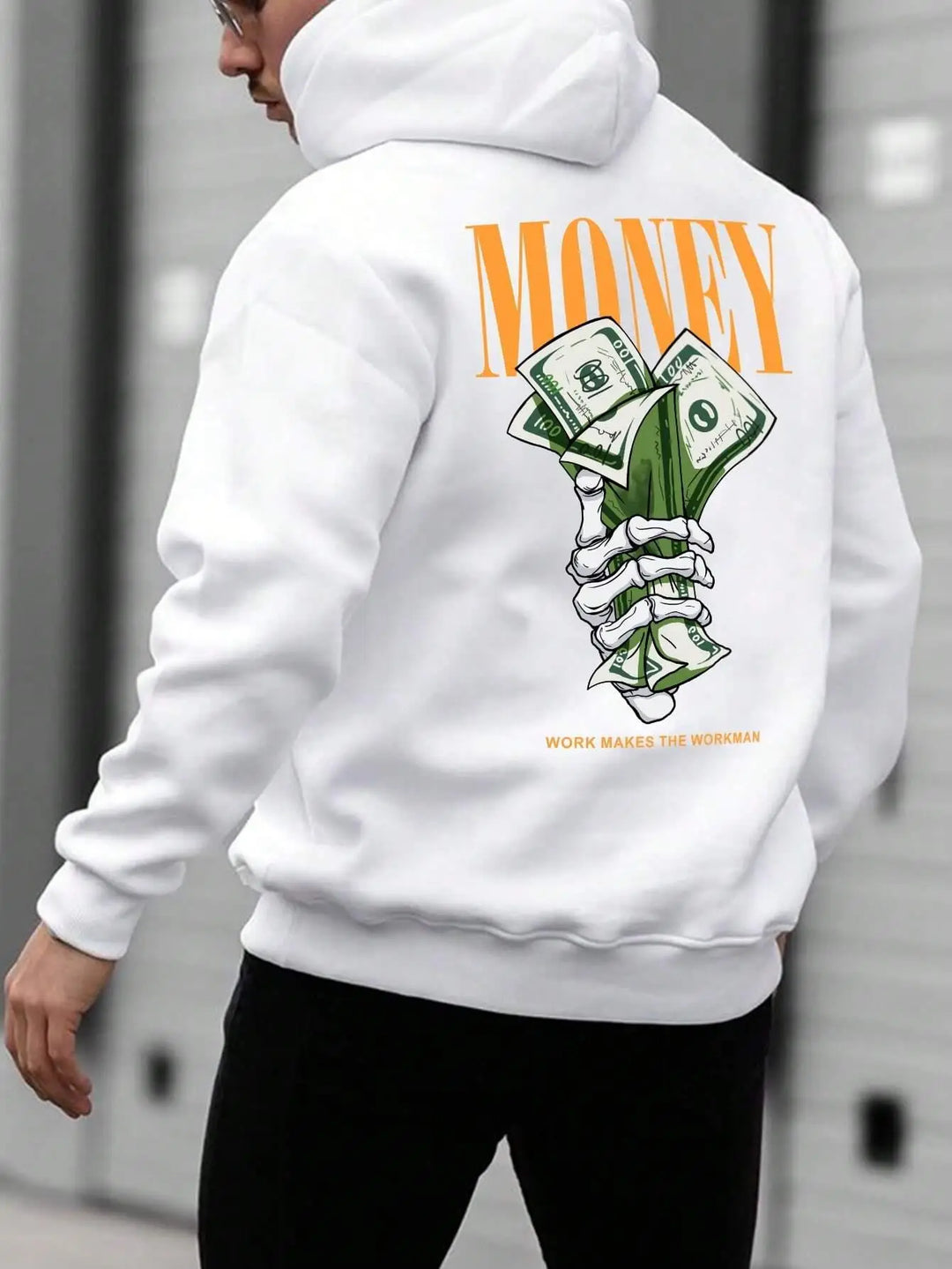 Drune | Hoodie mit Street Money Druck