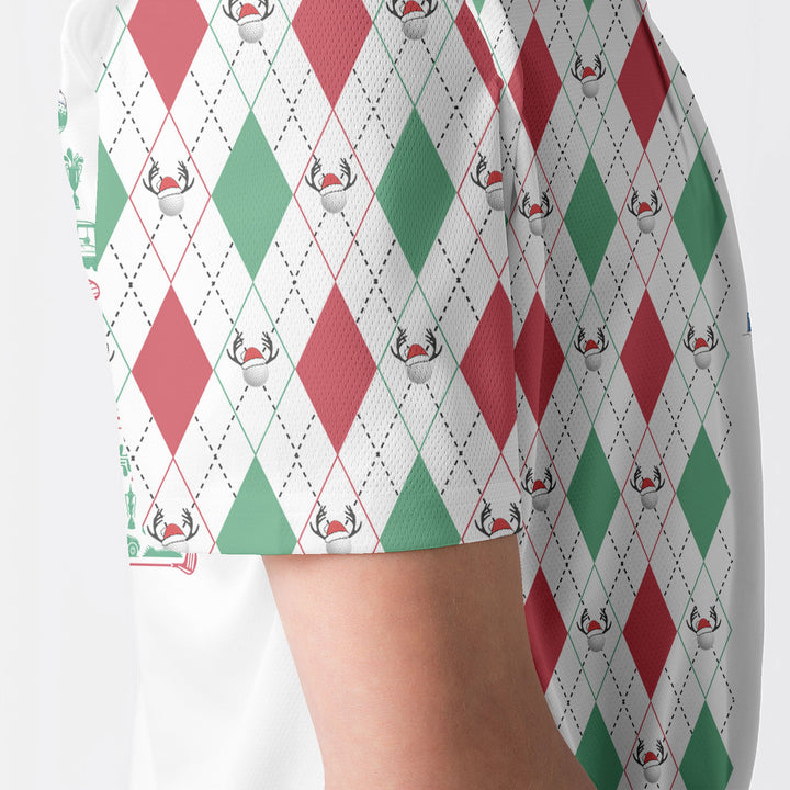 Drune | Personalisierte Weihnachtsgeschenk Für Golfer Herren Poloshirt