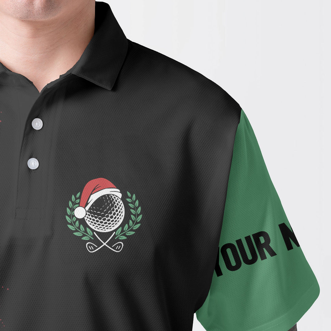 Drune | Personalisierte Weihnachtsmann Golfhemden für Männer