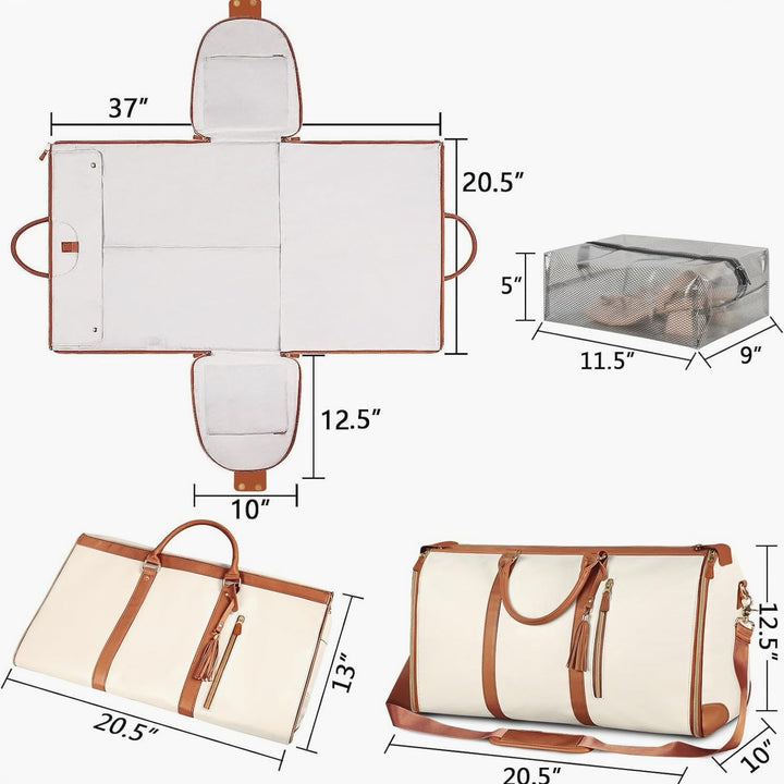 Drune | Praktische faltbare Kleidertasche für Reisen - Kompakt und praktisch