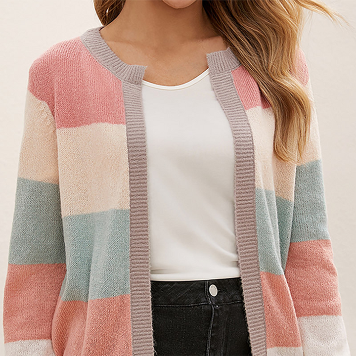 Drune | Klassische Bequeme Strickjacke Für Damen