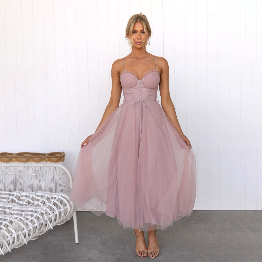 Drune | Elegantes Midi Kleid für Damen - Stilvolle und zeitlose Kleidung
