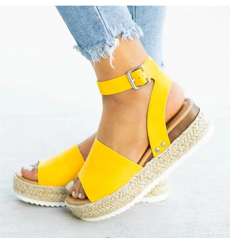 Drune | Sandalen Damen Knöchelriemen Espadrille Schuhe für den Sommer