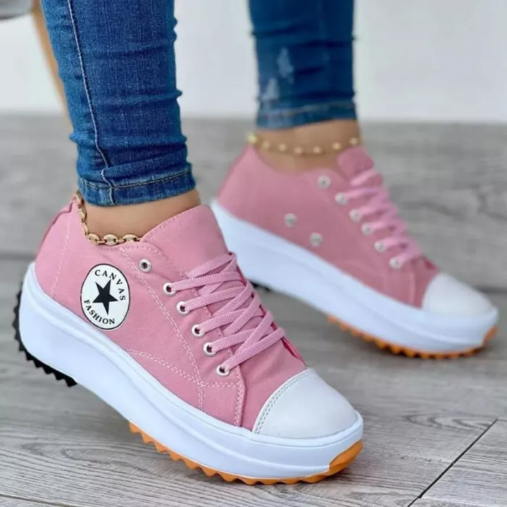 Drune | Turnschuhe Schnürer Orthopädisch Walking-Schuhe Frauenschuhe