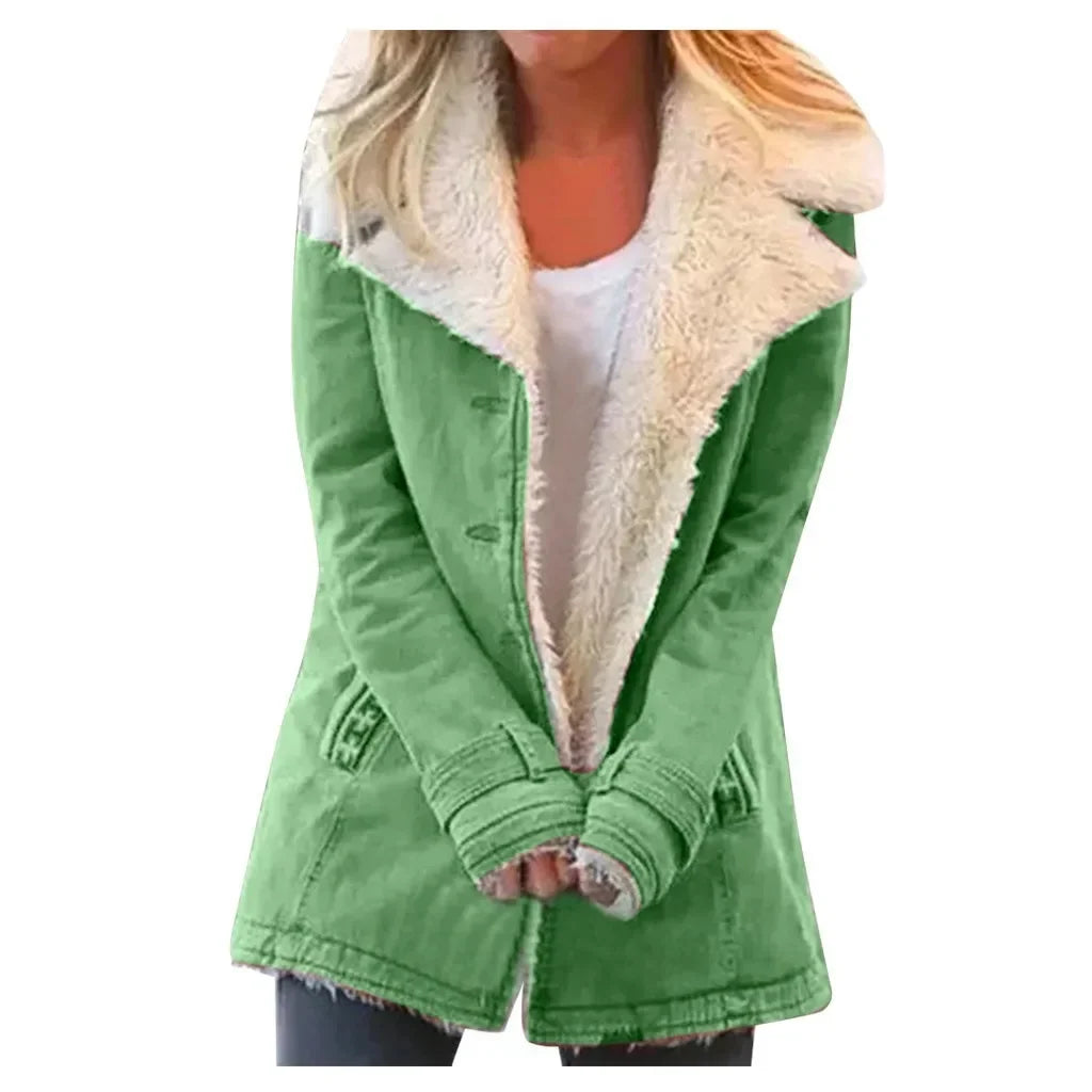 Drune | Reversjacke - Damen Parka Winterjacke für Herbst und Winter