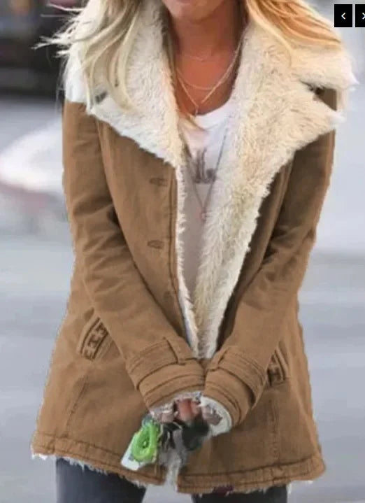 Drune | Reversjacke - Damen Parka Winterjacke für Herbst und Winter