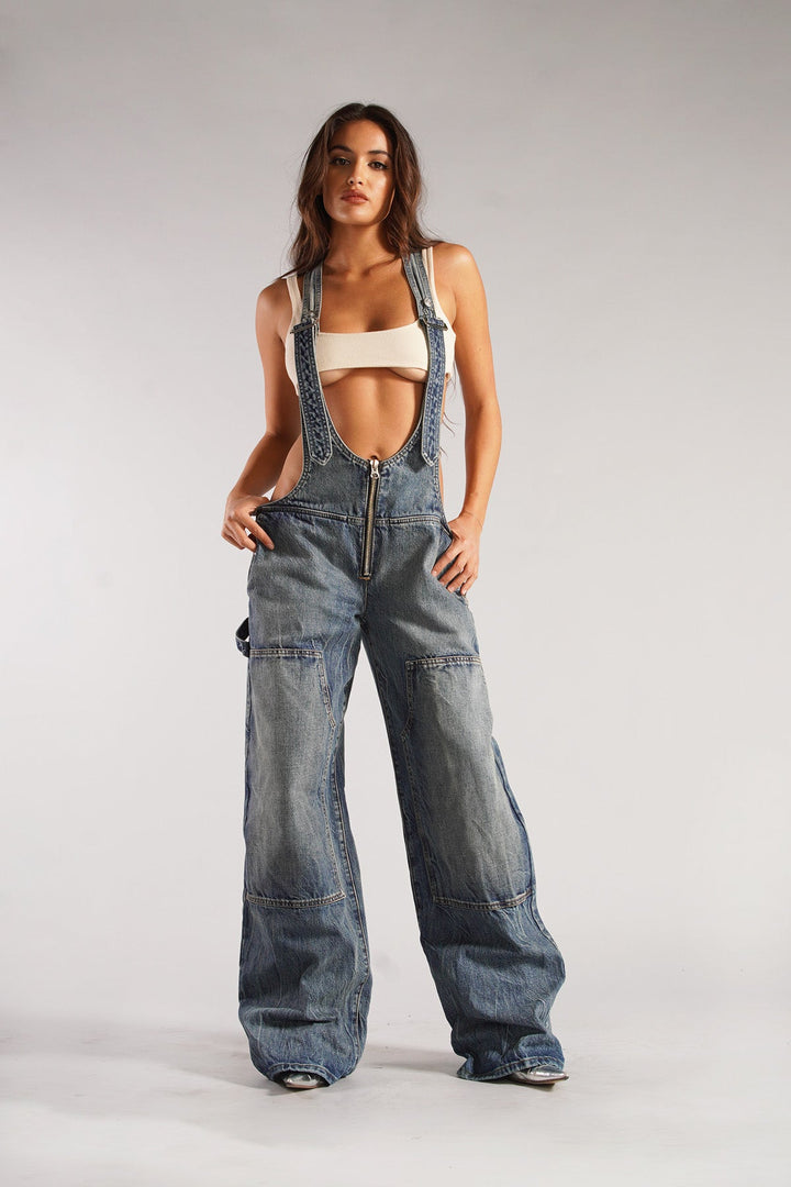Drune | Tiefende Jeans Overalls