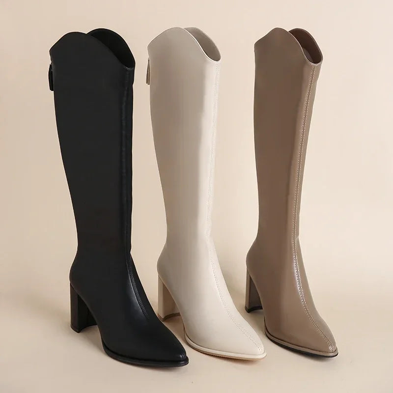 Drune | Stiefel mit dickem Absatz für zusätzlichen Komfort und Höhe