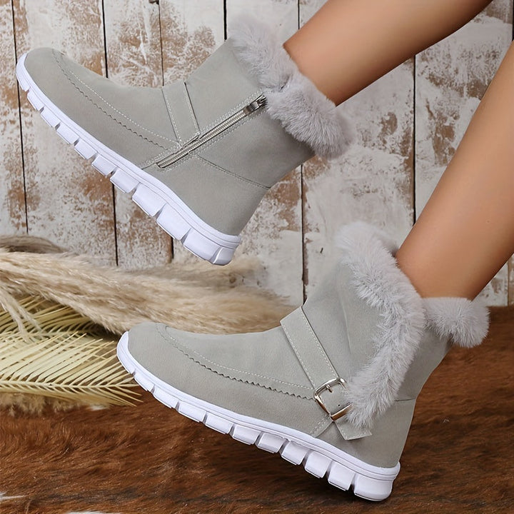Drune | Plüsch Winter Schneestiefel für Damen – Stilvoll & Bequem