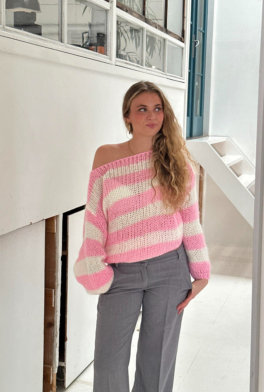 Drune | Gestreifter Pullover - Pluun