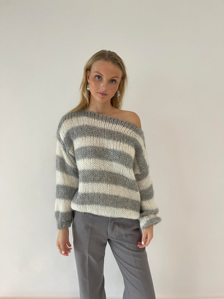 Drune | Gestreifter Pullover - Pluun