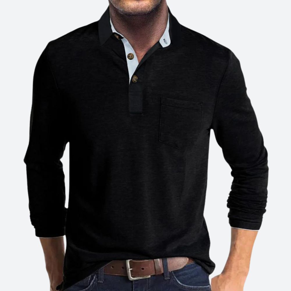 Drune | Poloshirt für Herren - Klassisches Design - Reguläre Passform