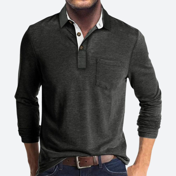 Drune | Poloshirt für Herren - Klassisches Design - Reguläre Passform